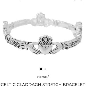 Claddaugh stretchable bracelet